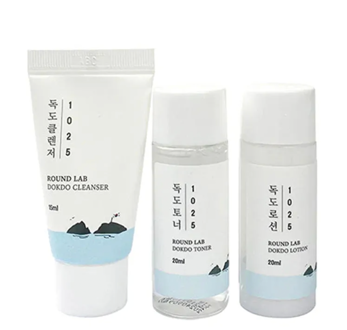 Round Lab Round Lab Skin Care Basic Set