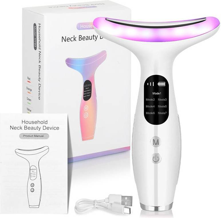 Neck massager 7-Color Light Neck Massager Microcurrent