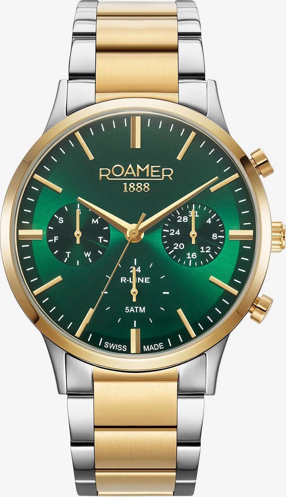 Roamer Watch R-Line Multifunction Green