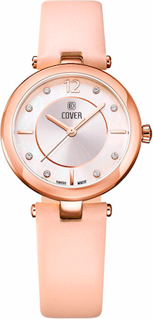 Cover Rustfri Stål Rosa Quartz Urkasse