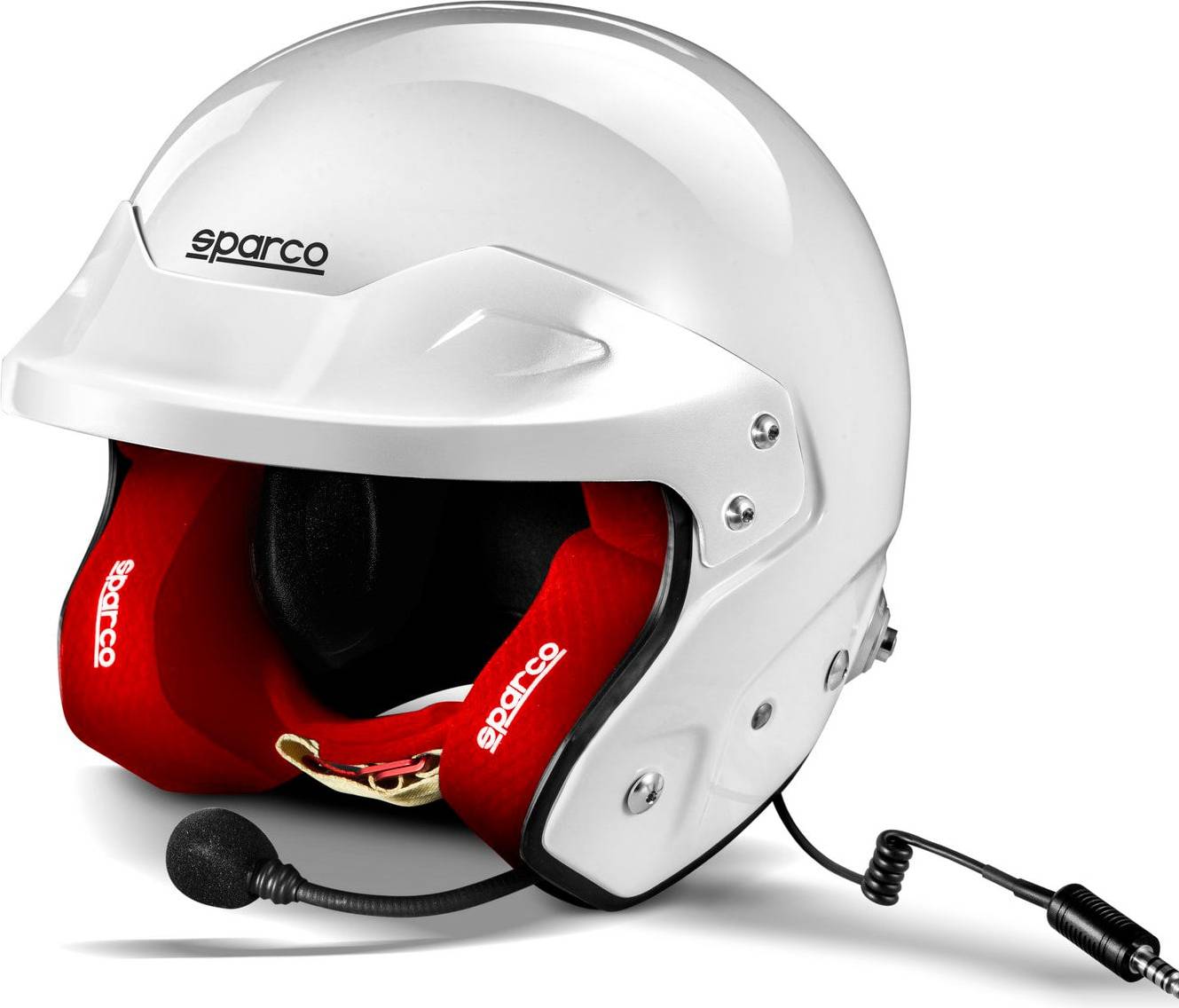 Sparco RJ-i Racinghjälm Vit/Röd