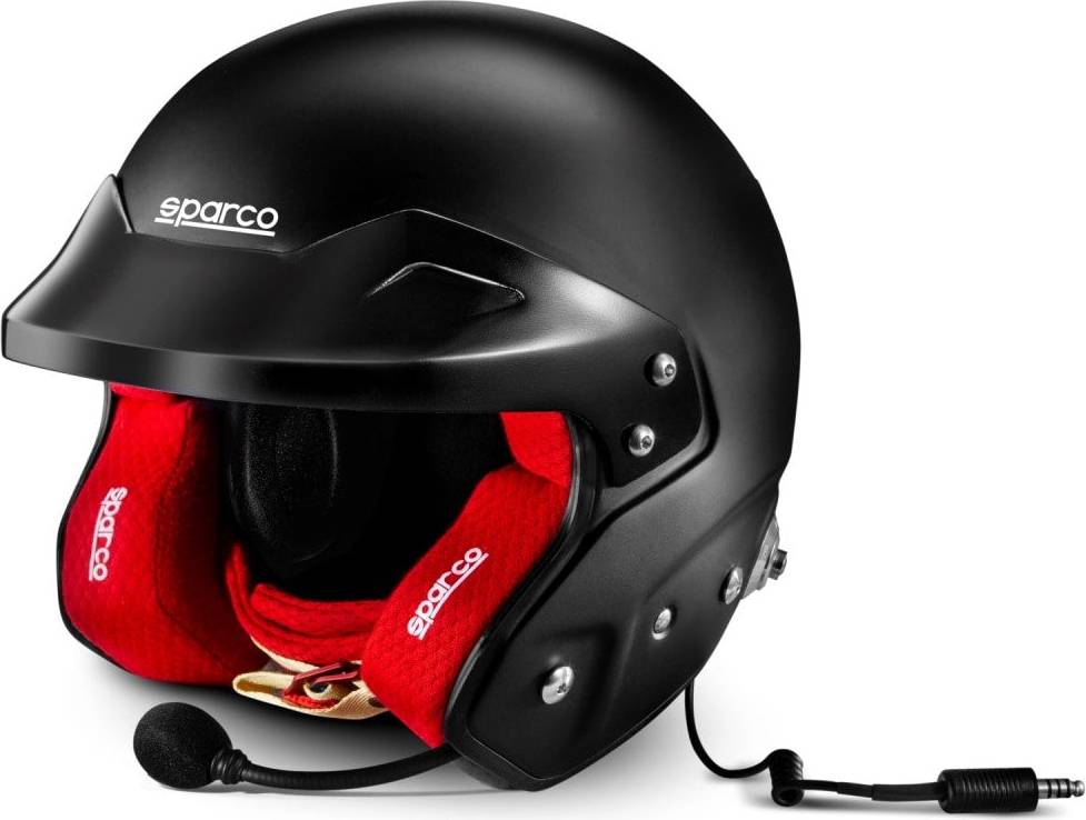 Sparco RJ-i Racinghjälm - Svart/Röd