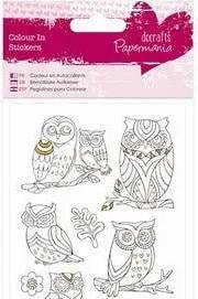 Papermania Colour In Stickers PMA 804207