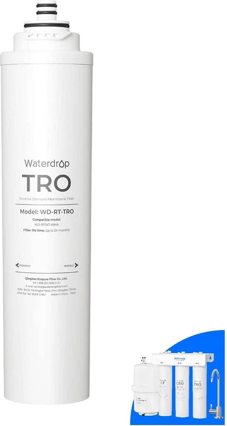 Ro water filter system Waterdrop RT-TRO Filter for T3-T RO System