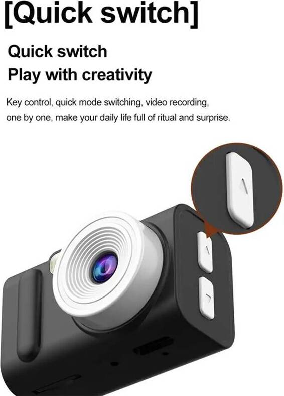 Retro Camera 0.96 Inch Screen HD 1080P