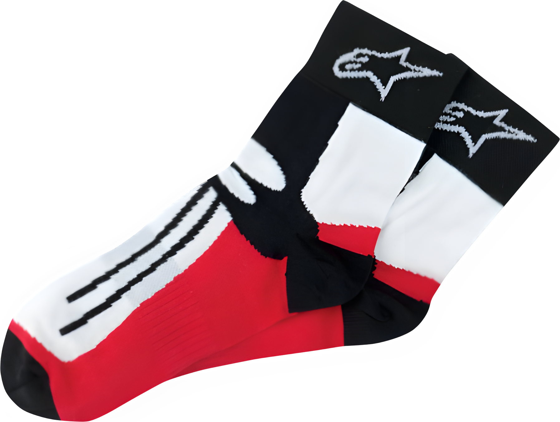 Alpinestars Road Racing Socks - Sort/Rød/Hvid