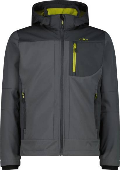 CMP Jacket Zip Hood Softshell Jacket - Grå