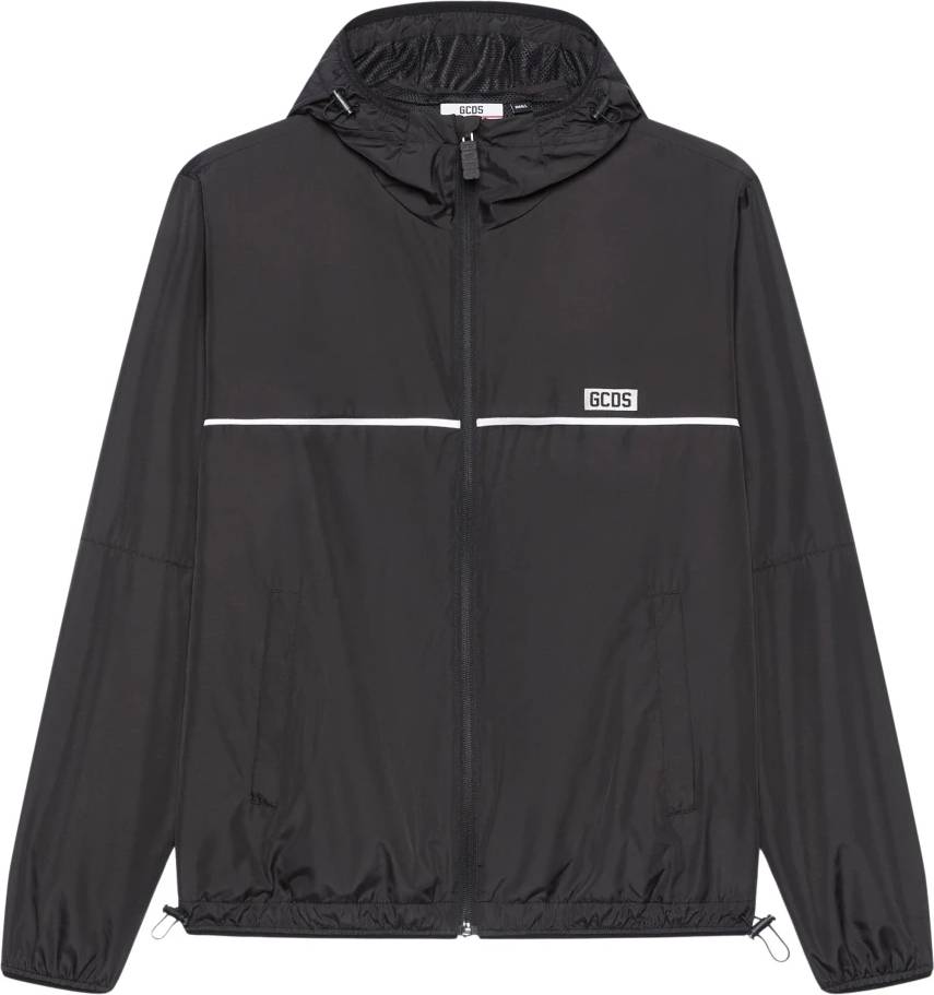 GCDS Essentials Nylon Wind Jacket - Nylon