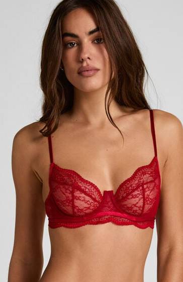 Hunkemöller Isabelle Nonpadded Underwired Bra - Red