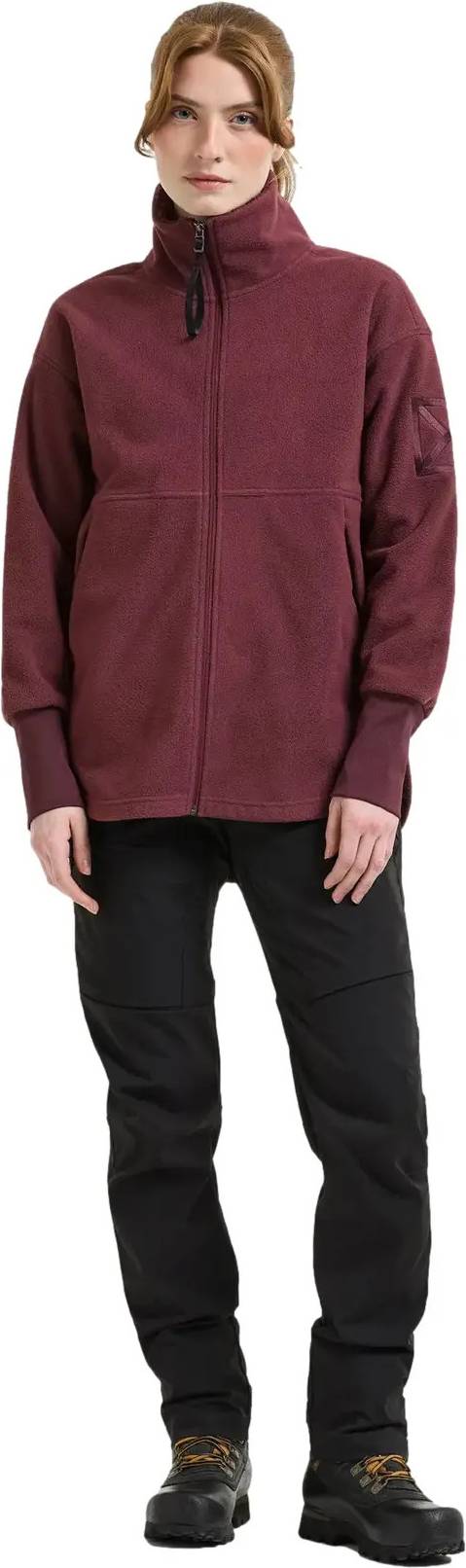 Ronja Fullzip Fleece Jacket - Rouge