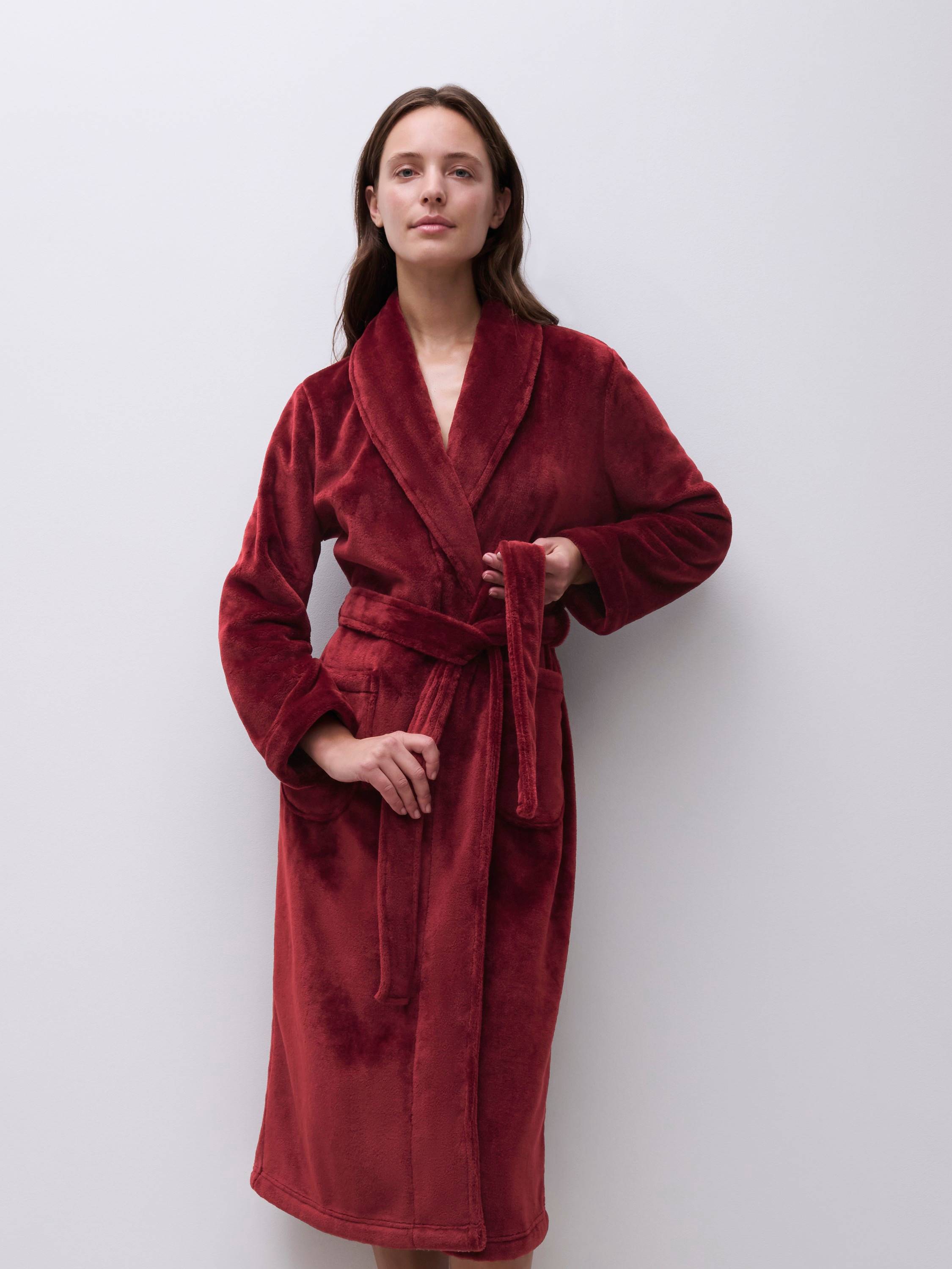Femilet Teddy Robe Truffle