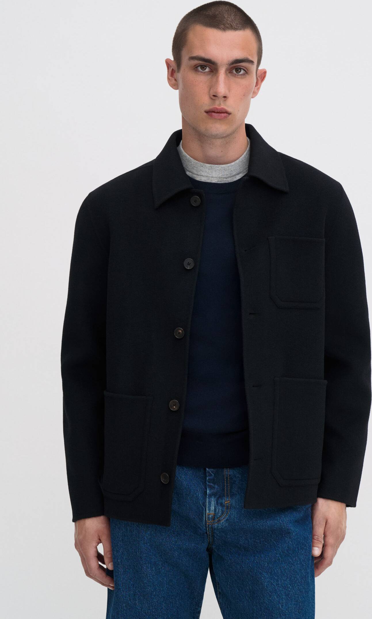 Filippa K Doublé Wool Work Jacket