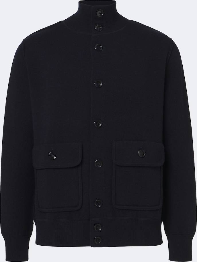Wool and Cashmere Jacket - Blue