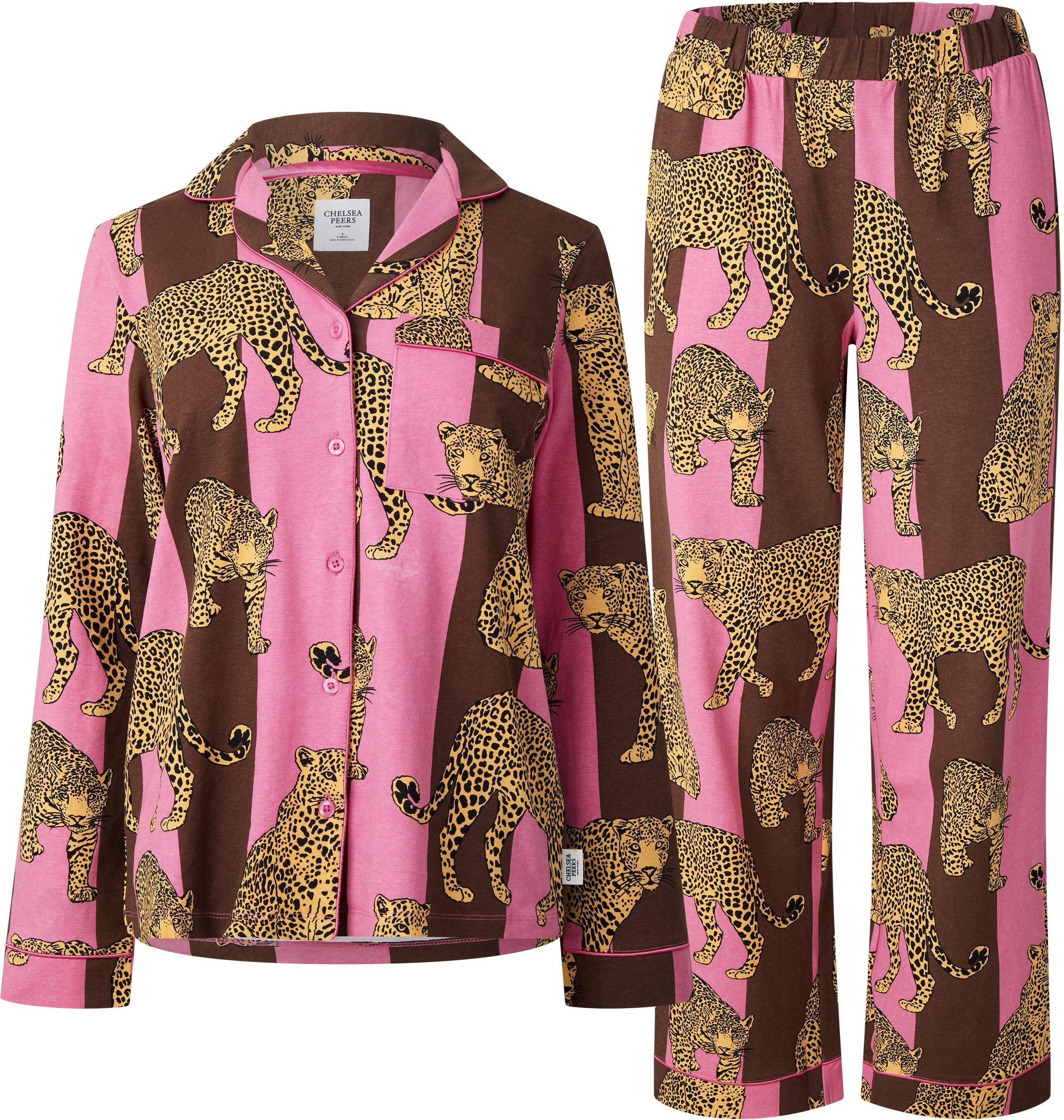 Classic Long Button Up Set - Multi