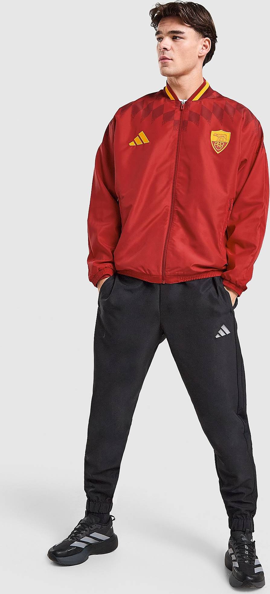 adidas AS Roma Stadium Track Top - Röd