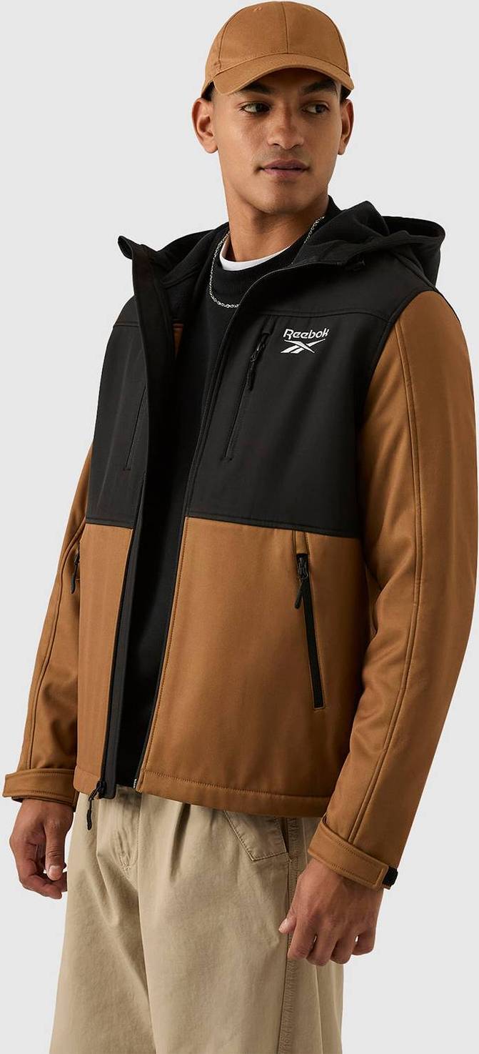 Men Softshell Jacket - Brown