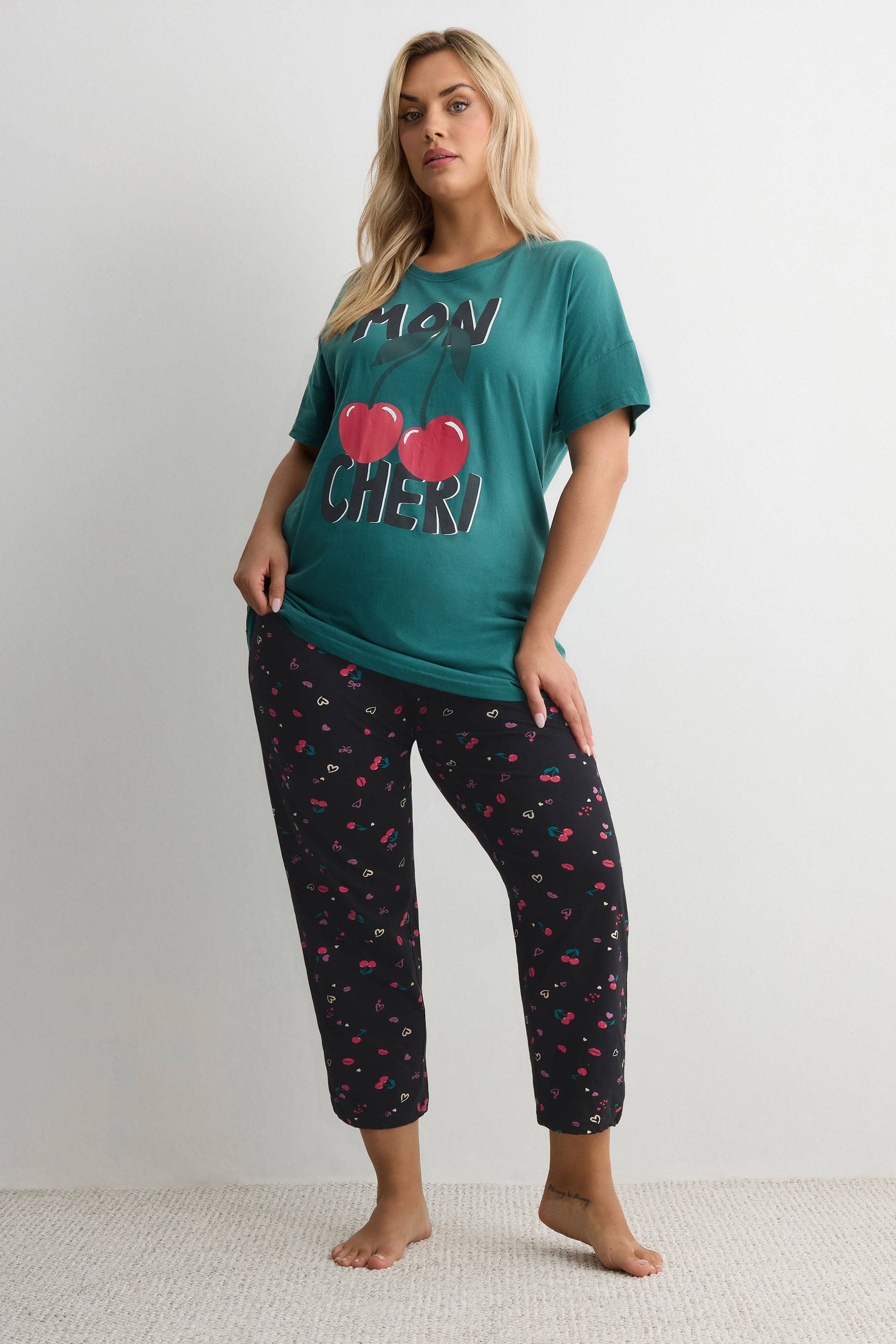 Yours Mon Cheri Pyjama Set - Multicolor