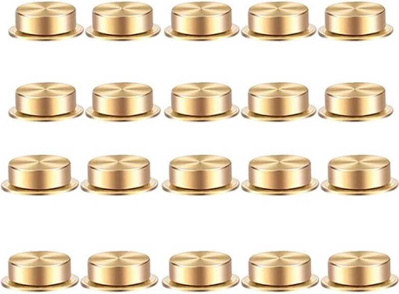 20 Roulements à Billes Rotatifs Métal
