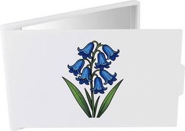 Azeeda Compact Makeup Mirror - Bluebells