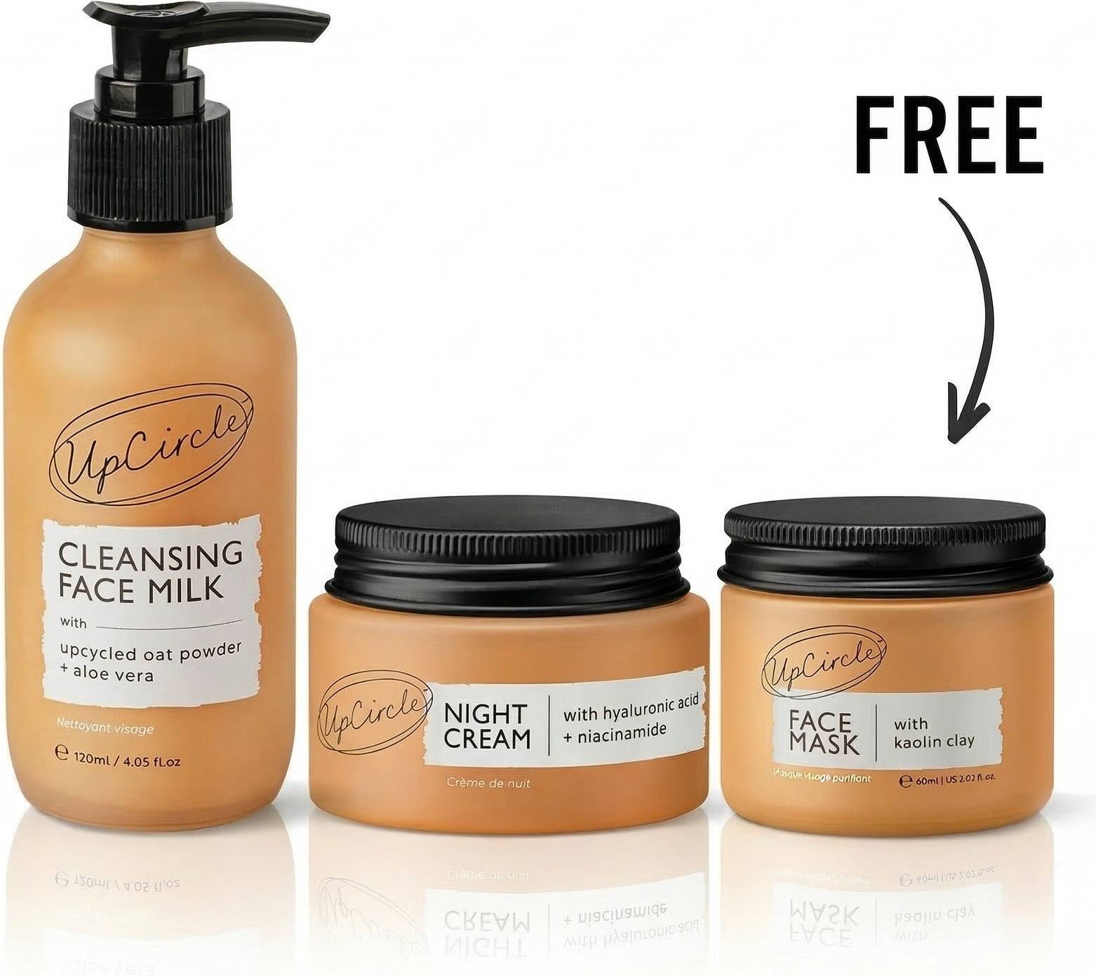 UpCircle Sensitive Skin Routine