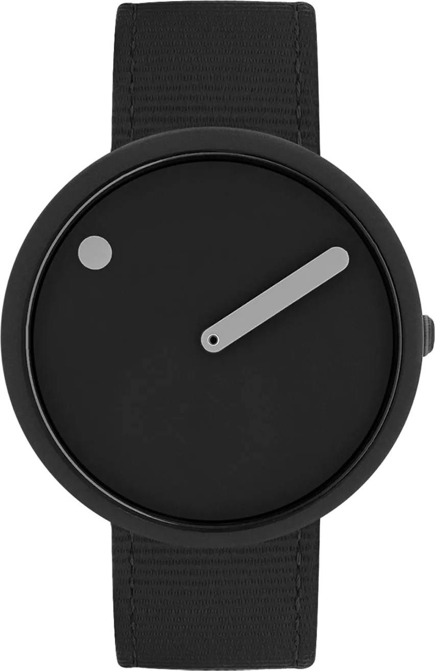R44004-R006 Sort Tekstil Ø40 mm