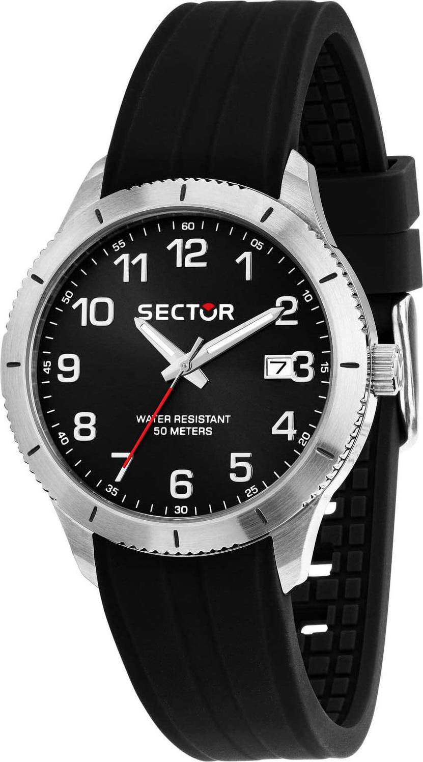 Sector 270 R3251578014 Sort Gummi Watch