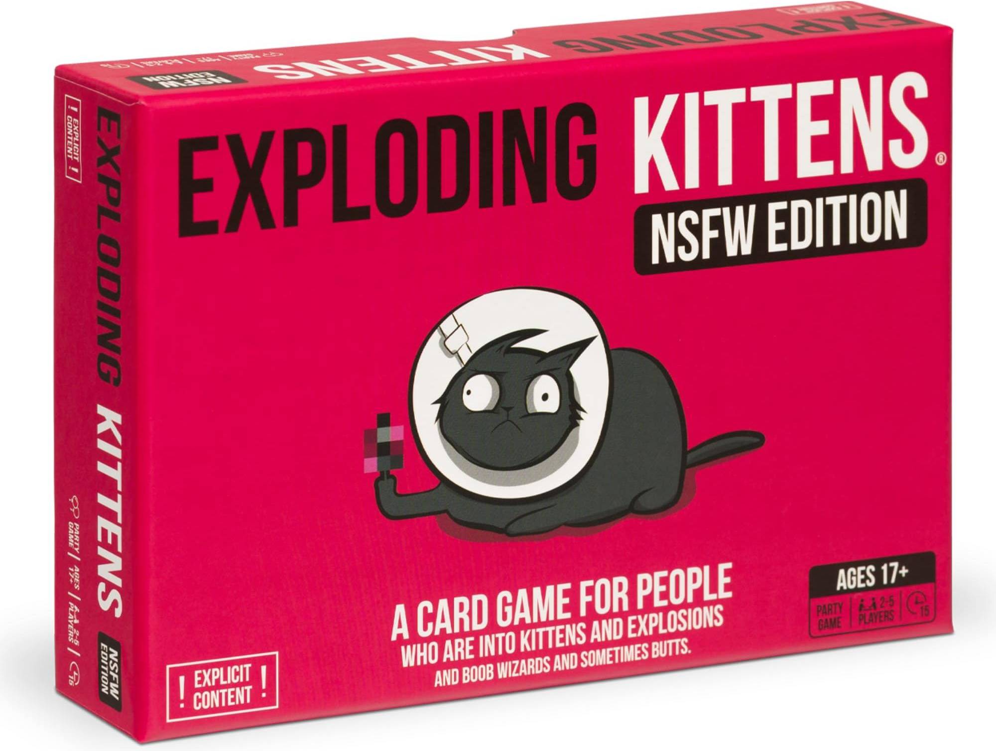Exploding Kittens NSFW Edition Card Game