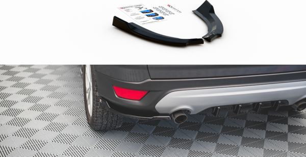 Maxton Rear Side Splitters Ford Escape Mk3