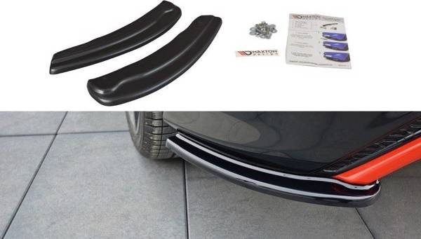 Maxton Rear Side Splitters Ford Focus St-Line Mk3 Fl