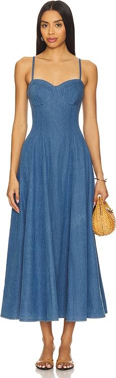 Lovers + Friends Robe Simone Blue