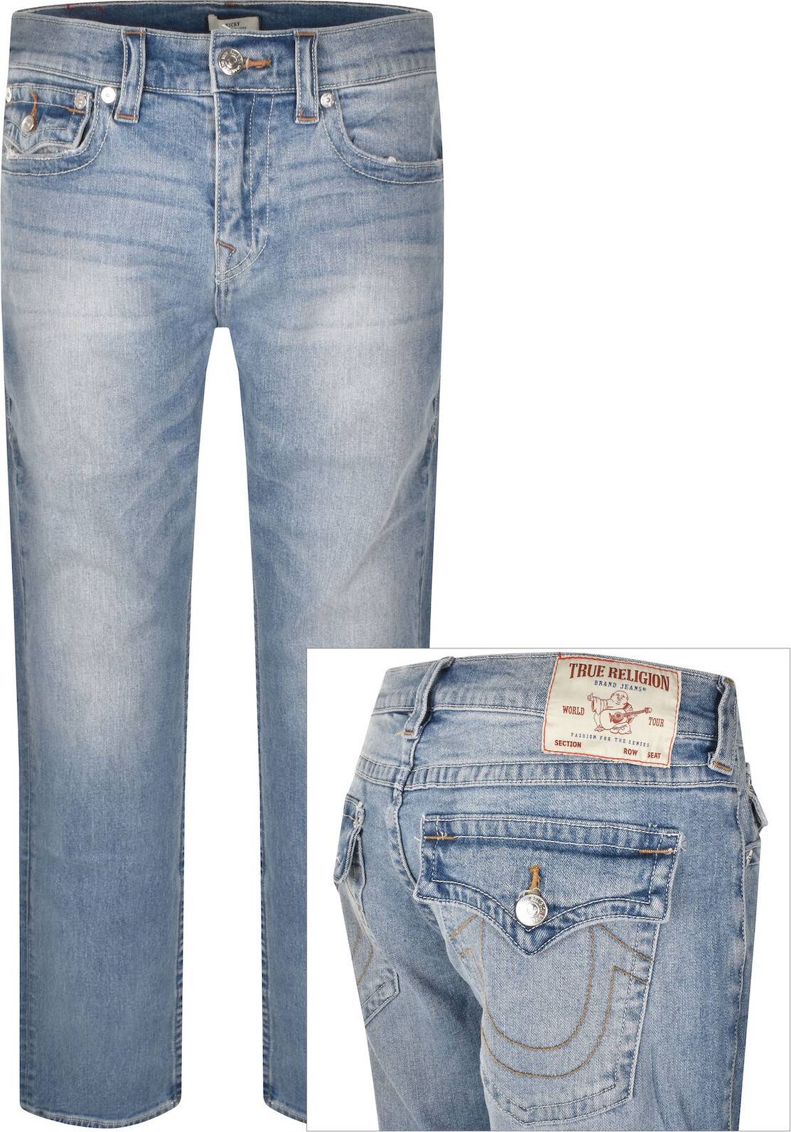 True Religion Ricky Sn Flap 32 In - Blue