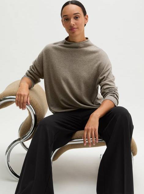 Feinstrick Pullover Oversized