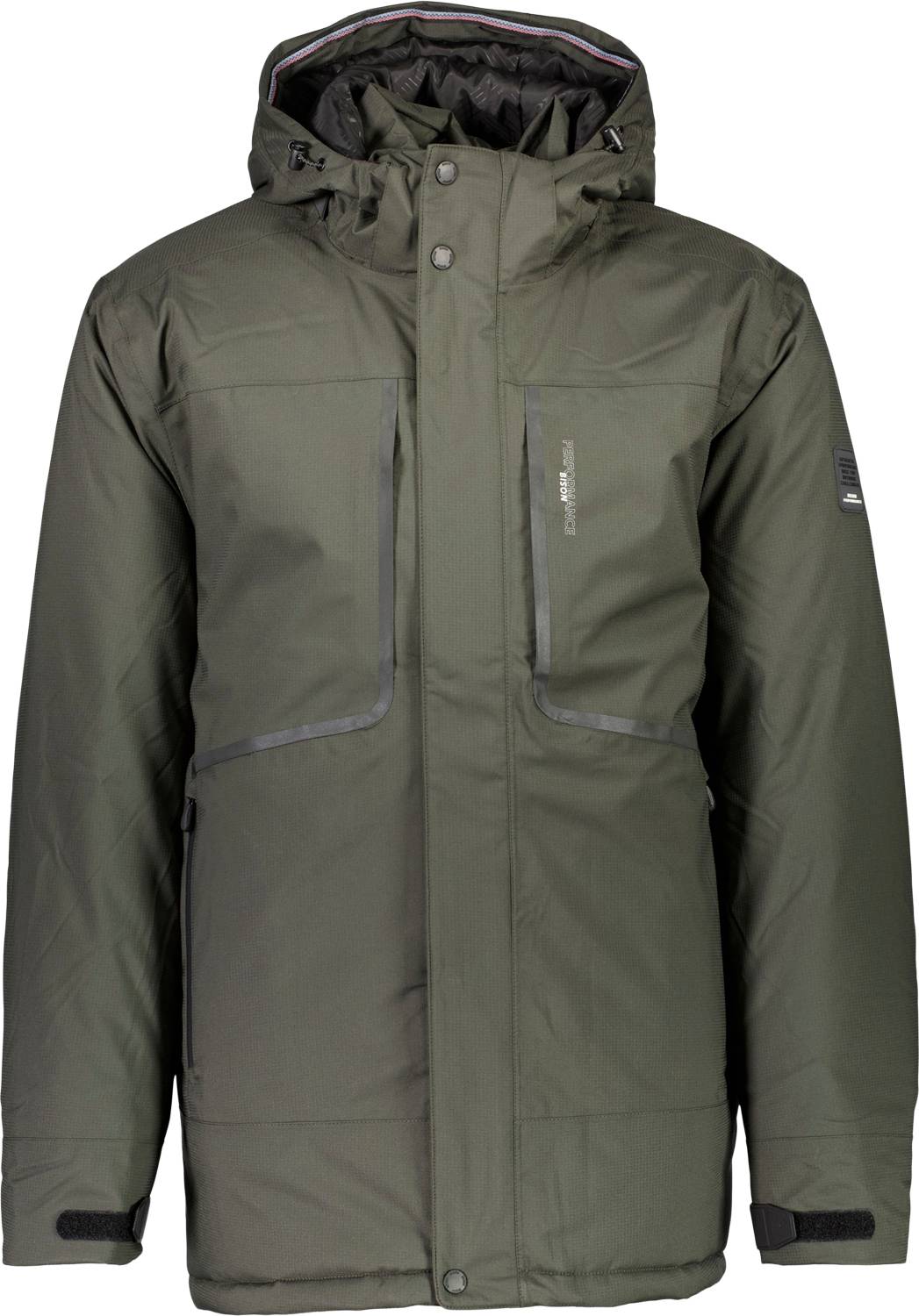 Bison Functional Jacket Herr Vinterjackor - Grøn