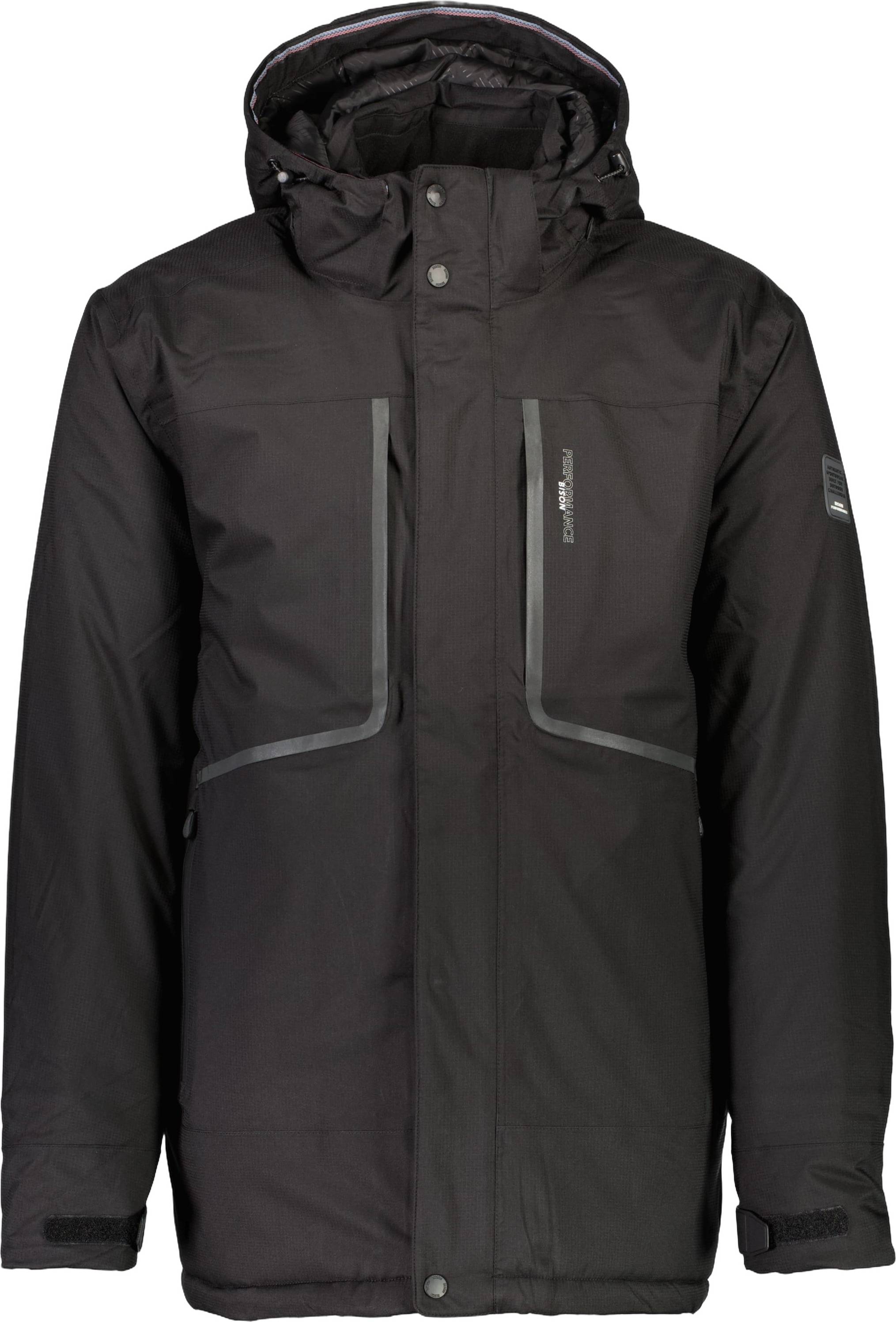 Bison Functional Jacket Herr Vinterjackor - Sort