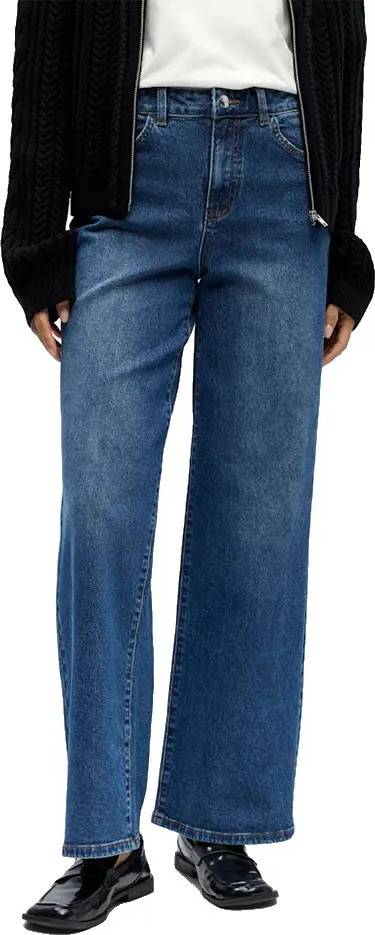 Object Rio Mae Wide Jeans - Blue