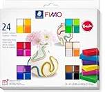 Staedtler FIMO Soft Modelling Clay Basic Colours 24 Pack