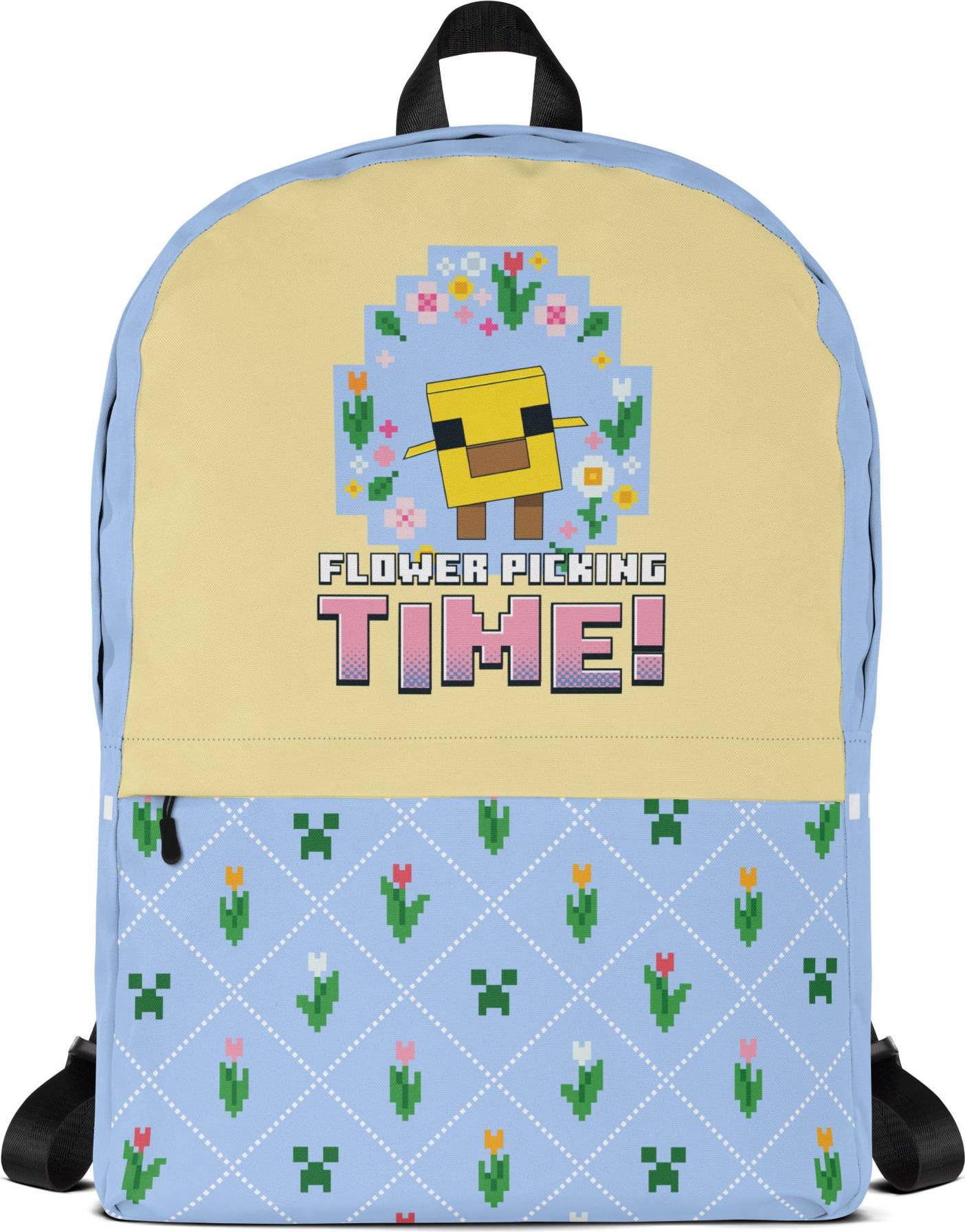 Minecraft Backpack Flower Picking Time