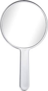 Uxcell Handheld Mirror Water Ripple Square Silver