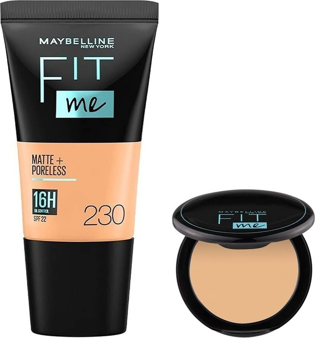 Maybelline Fit Me Matte Poreless Liquid Foundation Full Coverage