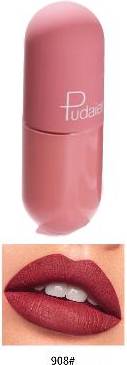 Mini Capsule Matte Liquid Lipstick - Red