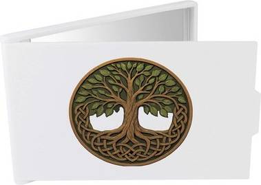 Azeeda Celtic Tree Of Life Compact Makeup Mirror
