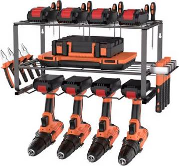 3 Tier Heavy Duty Power Tool Storage Rack