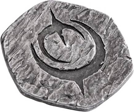 Malediction Addon Metal Initiative Token
