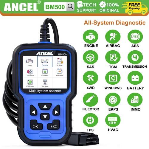 Car bmw Ancel Bm500 Car Obd2 Scanner For Bmw All System