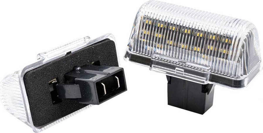 Exogio 2Pc LED License Number Plate Light