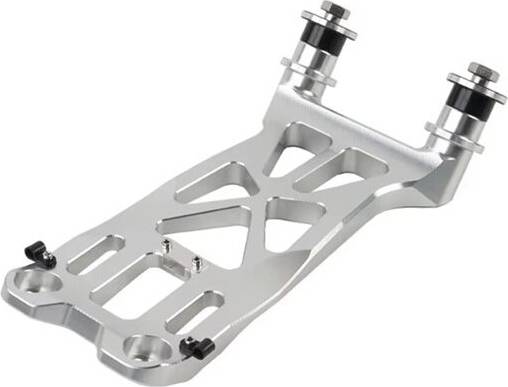 Torribaly Motorcycle Handlebar Riser Extension Base CNC Handle Adapter - Chrome