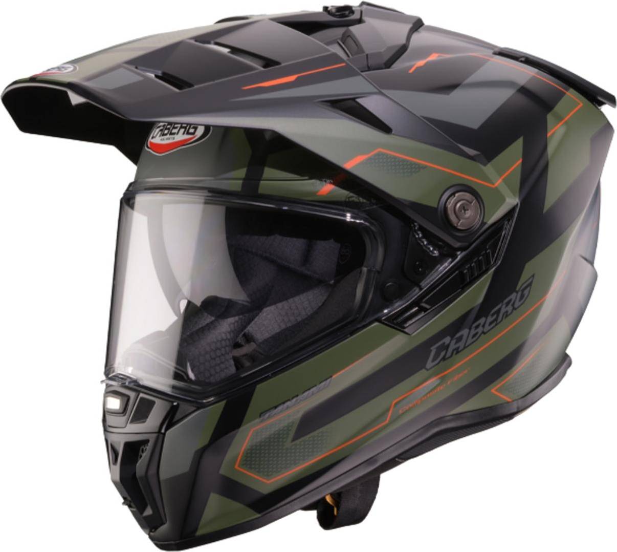 Caberg Tanami Ranger Integralhjelm - Mat/Sort/Grøn