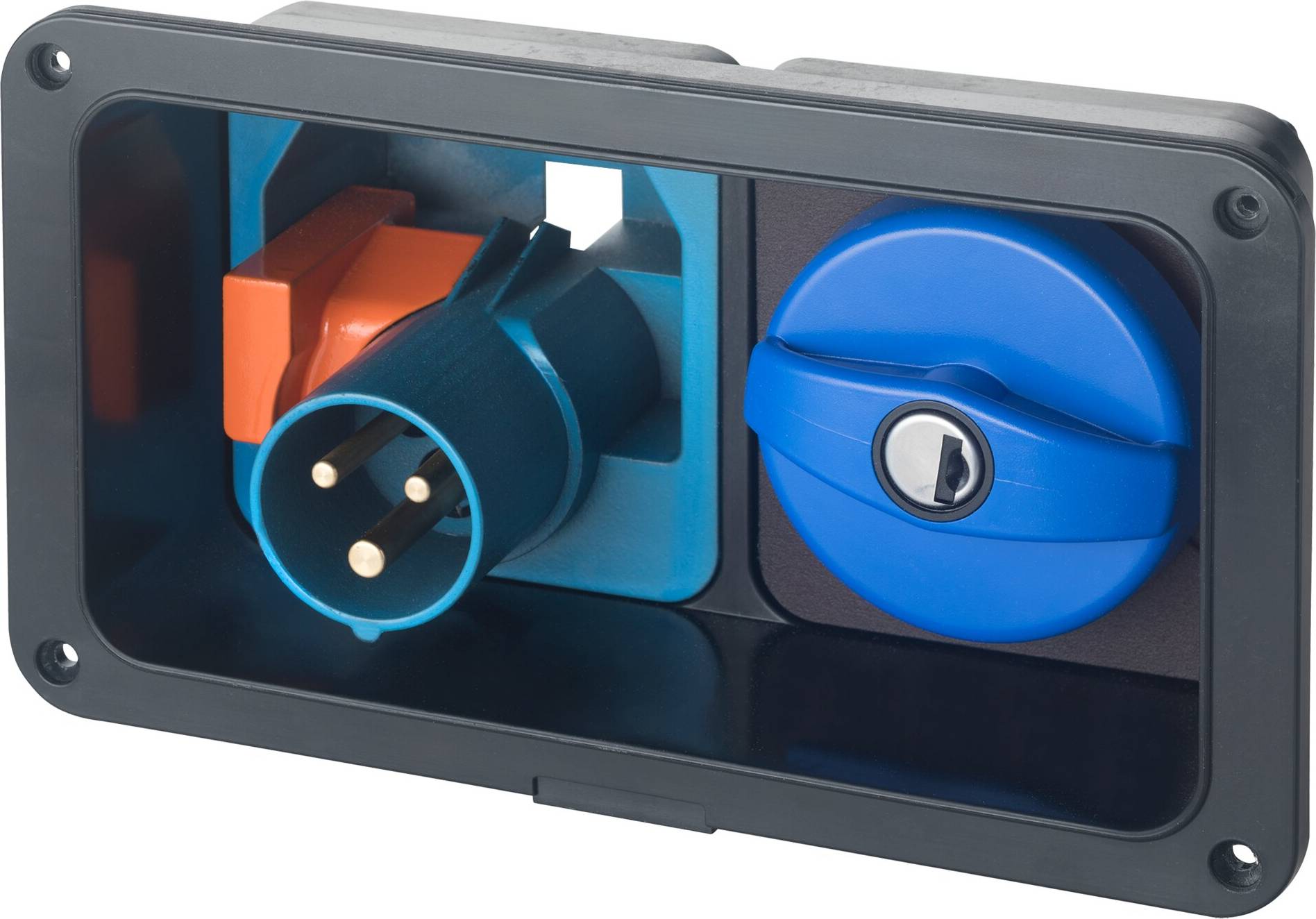Reich 230 V Smart Supply Module - Blue