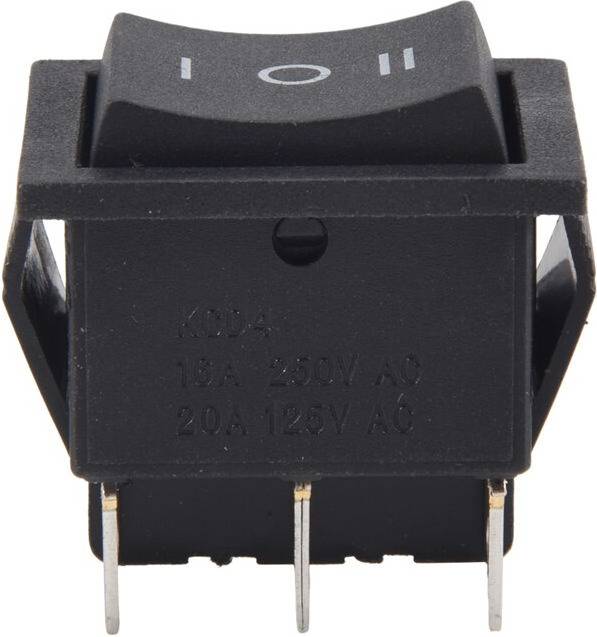 Torribaly 6-Terminals 3 Position OFF DPDT Boat Rocker