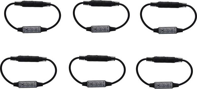 Torribaly 6X Low-Profile Inline Controller 3 Key Dimmer